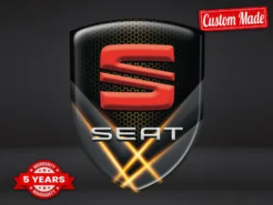 Seat Badges Voiture Pro Max Résistants Stylés Performance